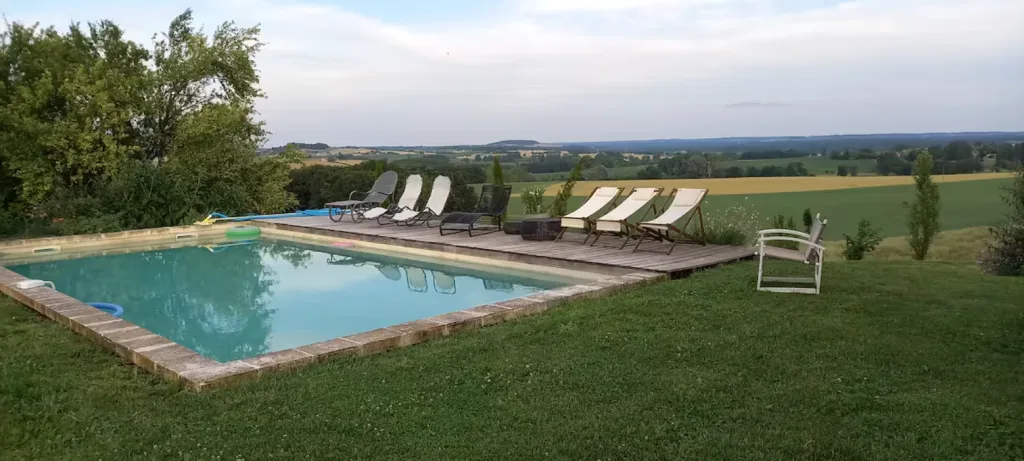 La picine du gîte