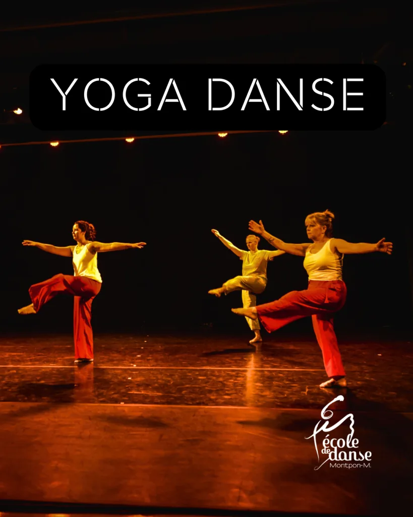 Yoga danse lors du spectacle 2025