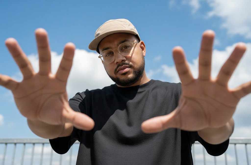 Hugo, professeur de hip-hop à l'école de danse de Montpon.